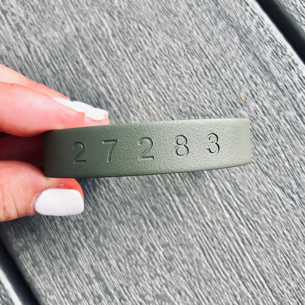 Countless Band Matte Military Green Womens